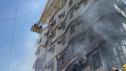جزئیاتی از آتشسوزی هتل ایرانیان در نجف
