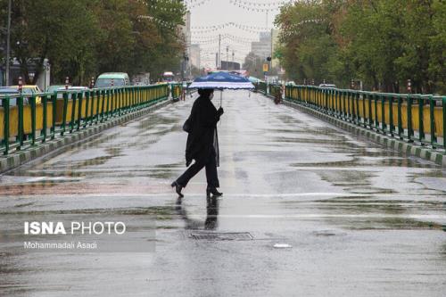 بارش پراكنده در بعضی مناطق كشور