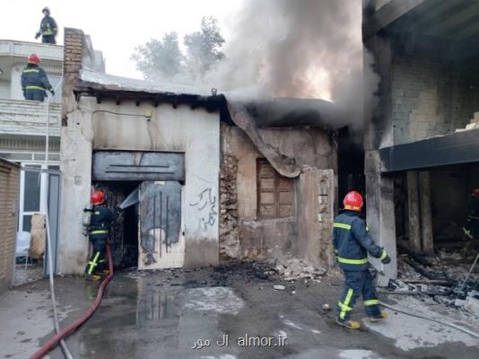 جزئیات یك حادثه آتشسوزی در شیراز