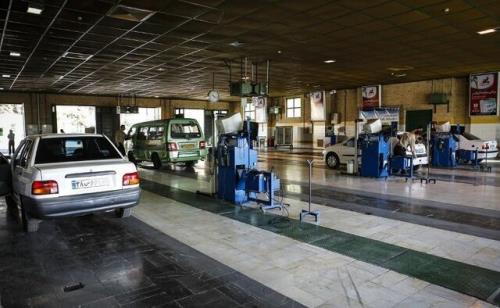 فعالیت مراکز منتخب معاینه فنی
