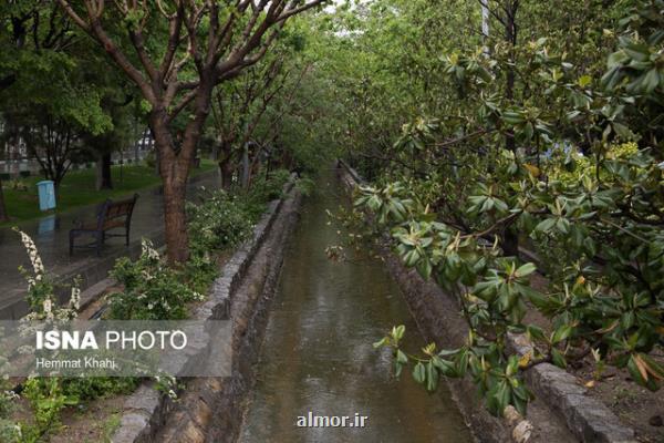 باران در بعضی نقاط کشور، کاهش دما در شرق