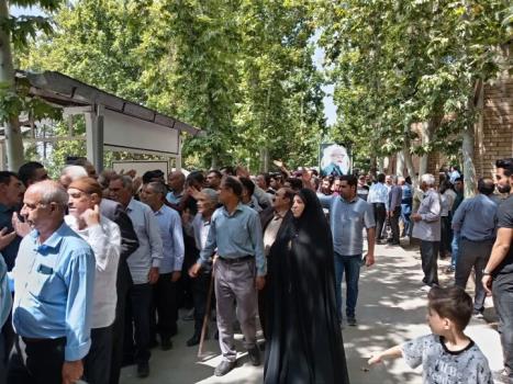آیین تشییع پیکر پدر سرنانوازی ایران انجام شد
