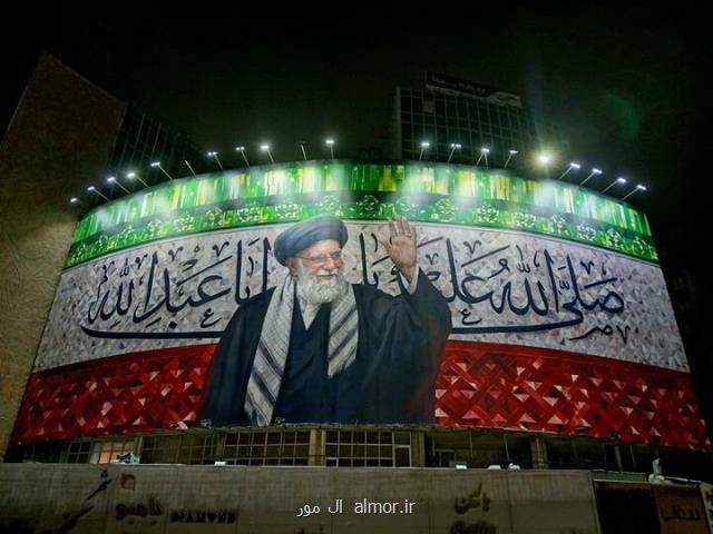 رونمائی از جدید ترین دیوارنگاره میدان ولیعصر (عج)