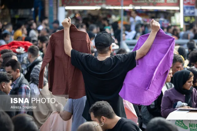 کسی حالش خوب نباشد لباس هم نمی خرد!