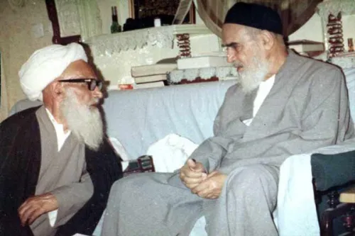 پیرمردی با عصا در خط مقدم روایت زندگی شهید محراب کرمانشاه