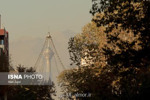 تجمع آلاینده ها در هوای تهران