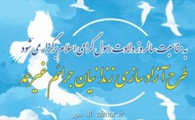 اجرای مرحله دوم طرح آزاد سازی زندانیان جرائم غیرعمد