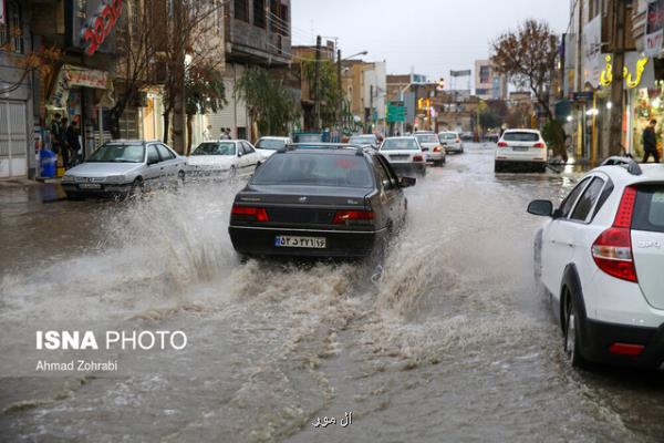 آگهی سازمان هواشناسی نسبت به آبگرفتگی معابر در بعضی استانها