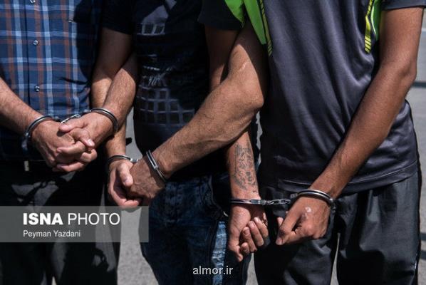 حمله ۳ اوباشگر به شش خودرو در خیابان سبلان